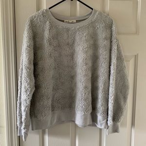 Fuzzy gray Sweater